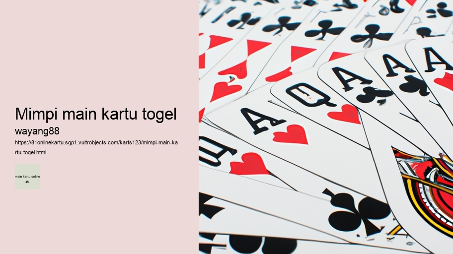 mimpi main kartu togel