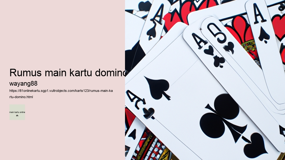 rumus main kartu domino